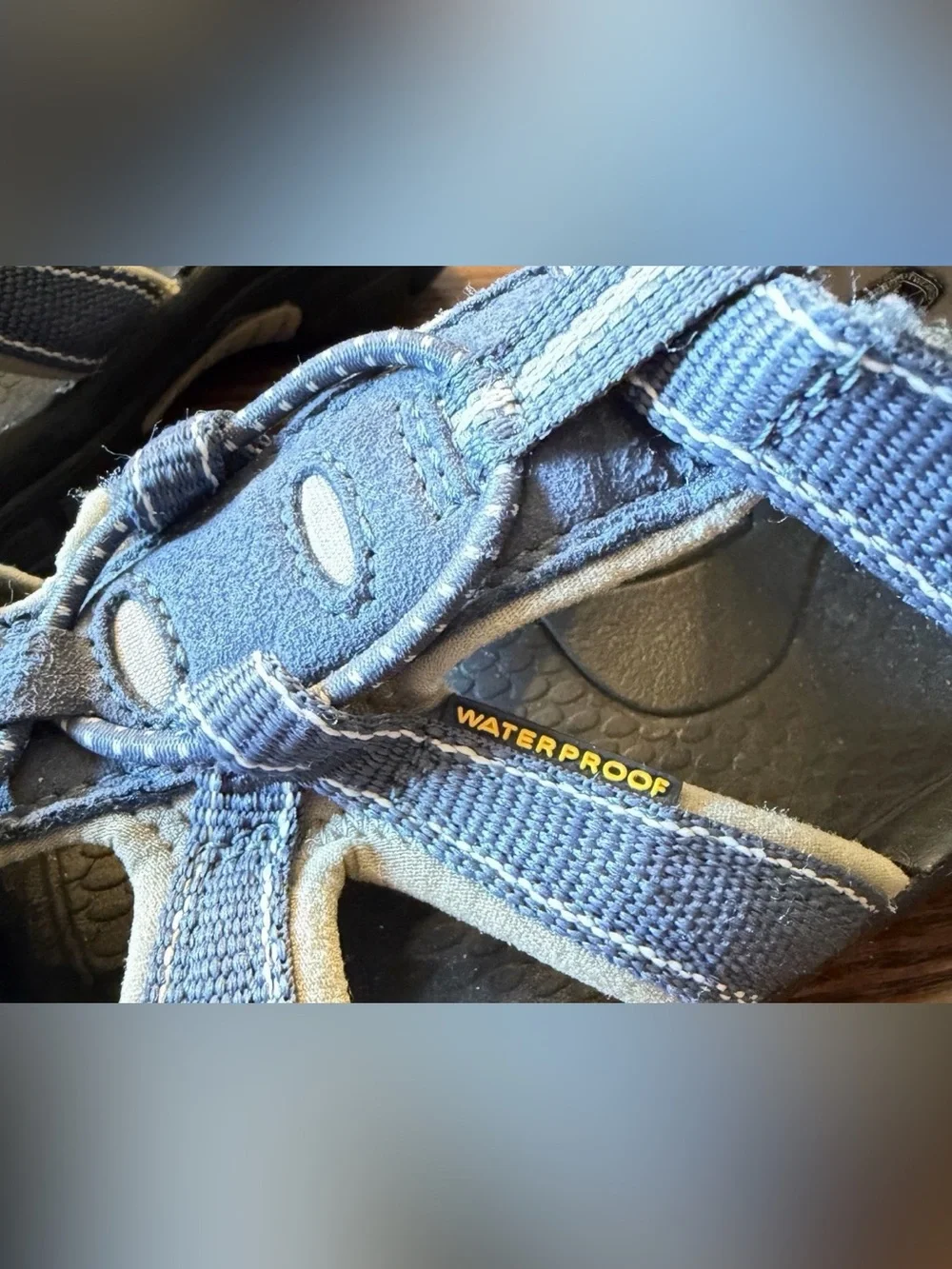Keen Newport H2 Kids Waterproof Hiking Sandals Size 2 Blue Outdoor‎ Trail Shoes